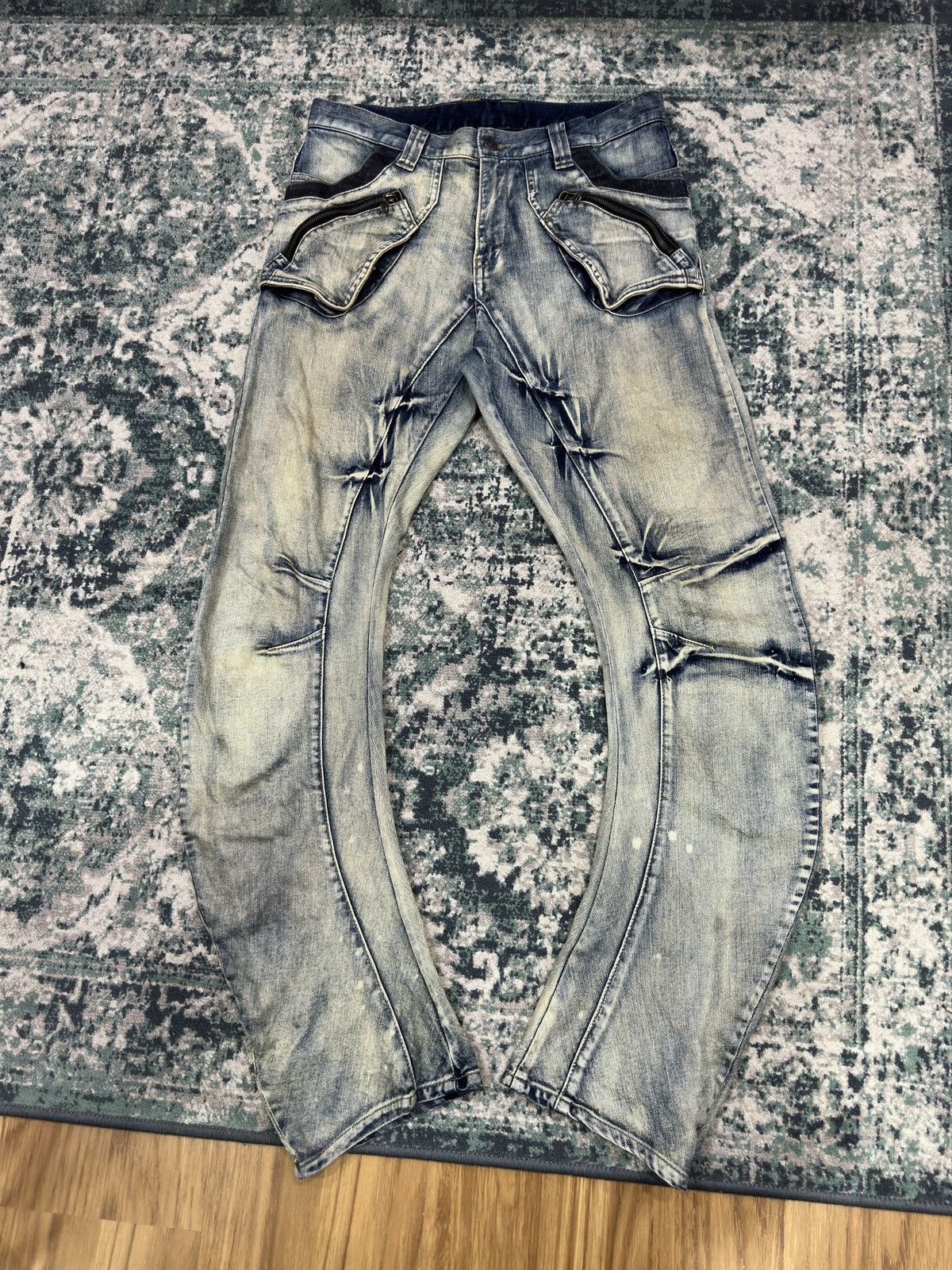 PPFM PPFM Curve Denim Jeans Pants Size US 32 / EU 48 - 3 Thumbnail