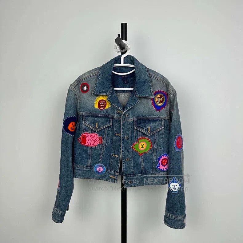 Louis Vuitton Louis Vuitton Patch denim jacket Size XXS / US 00 / IT 34 - 1 Thumbnail