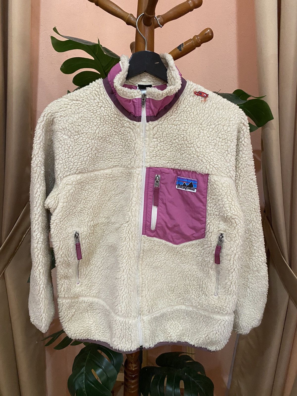 Patagonia Patagonia Retro-X Fleece Jacket Kids’ Vintage Sherpa Jacket Size US S / EU 44-46 / 1 - 3 Thumbnail