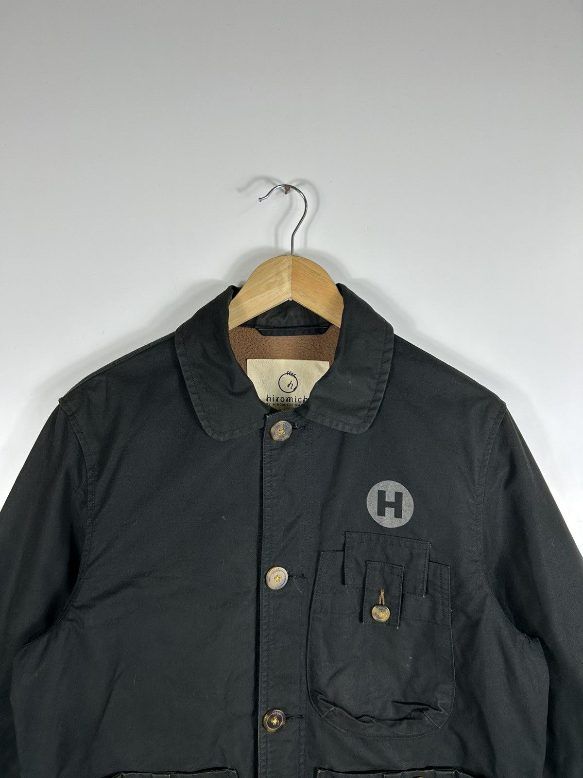 Designer × Japanese Brand ⚡️Vintage Hiromichi Nakano Button Shirt Jacket Size US M / EU 48-50 / 2 - 4 Thumbnail