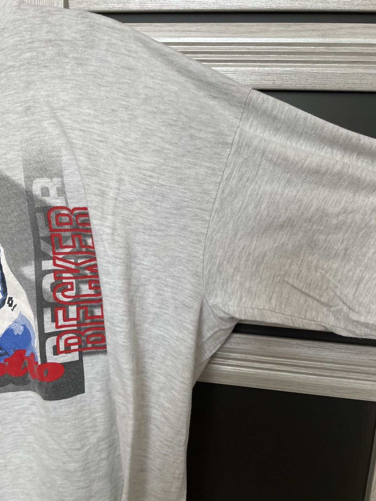 Lotto Sport × Vintage Vintage Boris Becker Lotto Tee Graphic T Shirt Stretwear Size US L / EU 52-54 / 3 - 2 Thumbnail