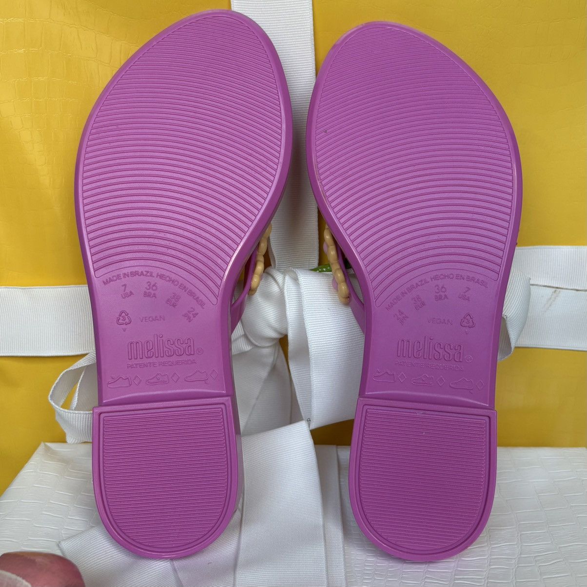 Melissa Flip Flops Size US 7 / IT 37 - 4 Thumbnail