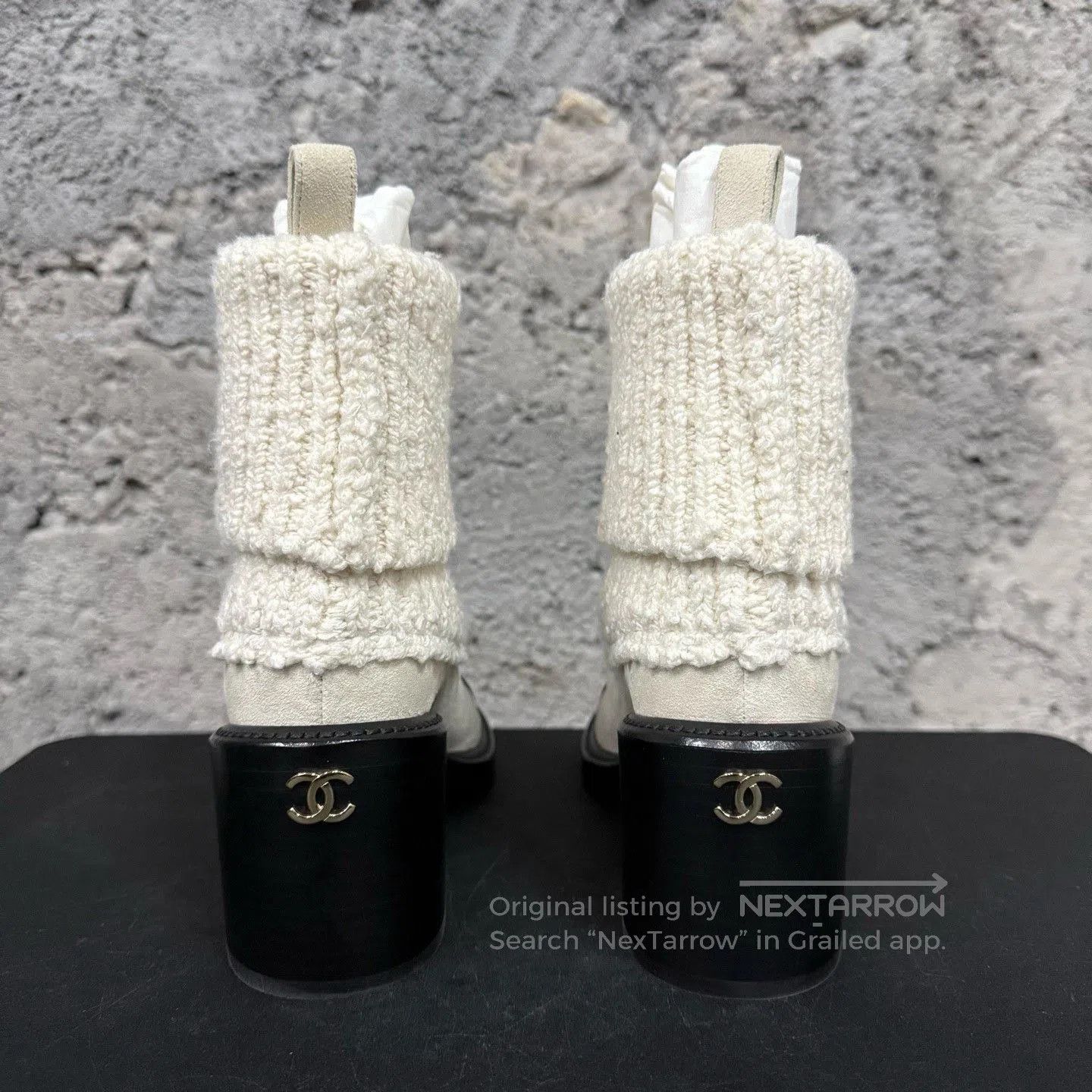Chanel Chanel Lamb Wool Boots. Size US 4 / IT 34 - 3 Thumbnail