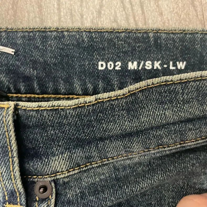 Saint Laurent Paris Saint Laurent SLP D02 Indigo Distressed Jeans. Size US 28 / EU 44 - 4 Thumbnail