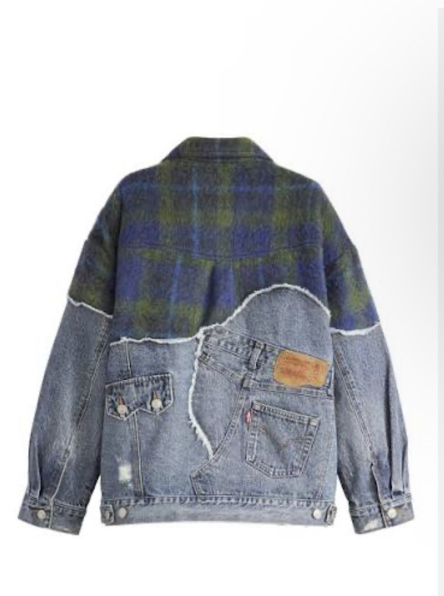 Levi's Levi’s X Adso Andersson Bell Spliced Relaxed Denim Jacket Size US M / EU 48-50 / 2 - 3 Thumbnail