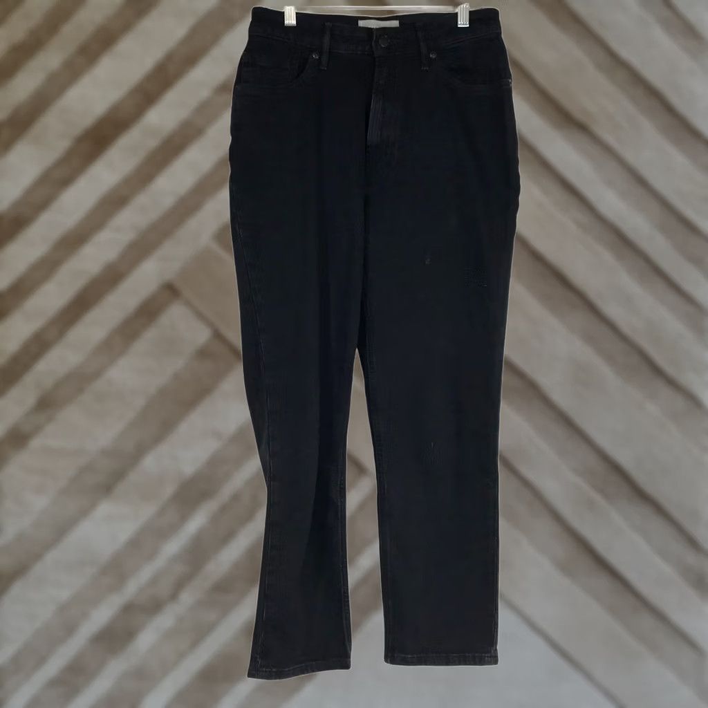 Everlane Everlane Womens 28 Black Organic Cotton The Curvy Cheeky Jeans Size 28" / US 6 / IT 42 - 1 Thumbnail