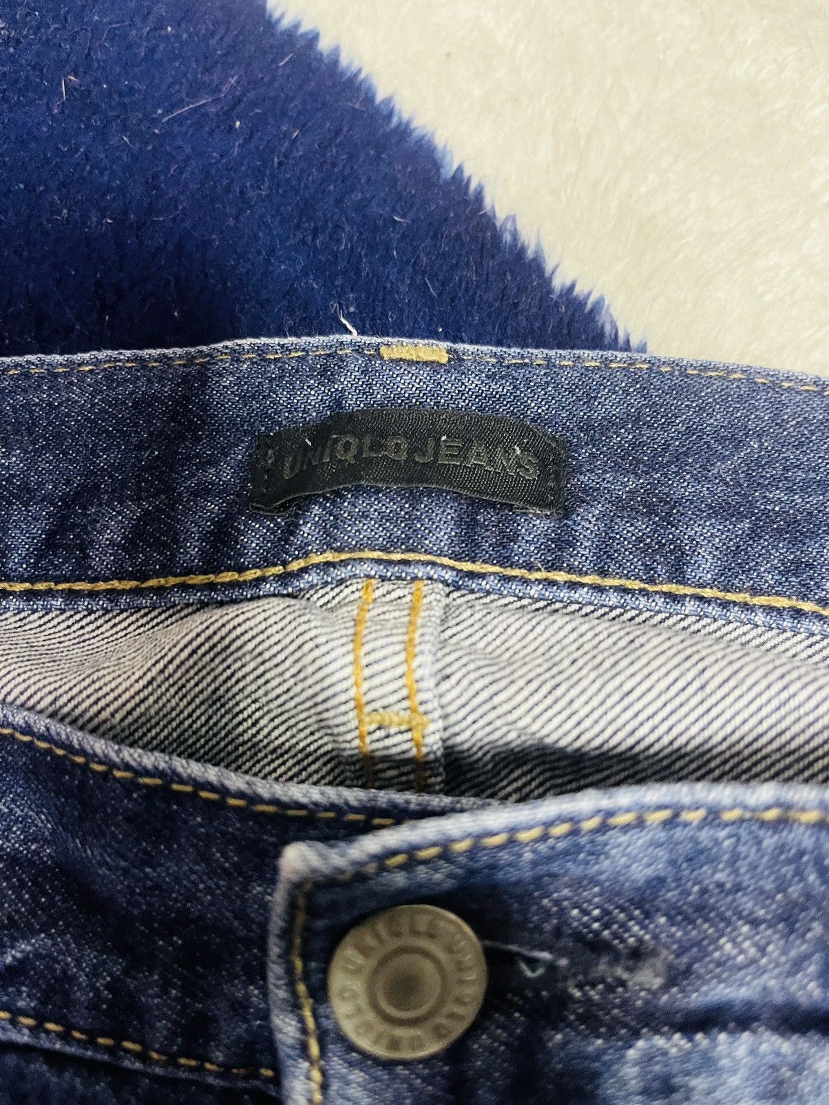 Japanese Brand × Uniqlo Uniqlo Selvedge Distressed Jeans (15) Size US 36 / EU 52 - 3 Thumbnail
