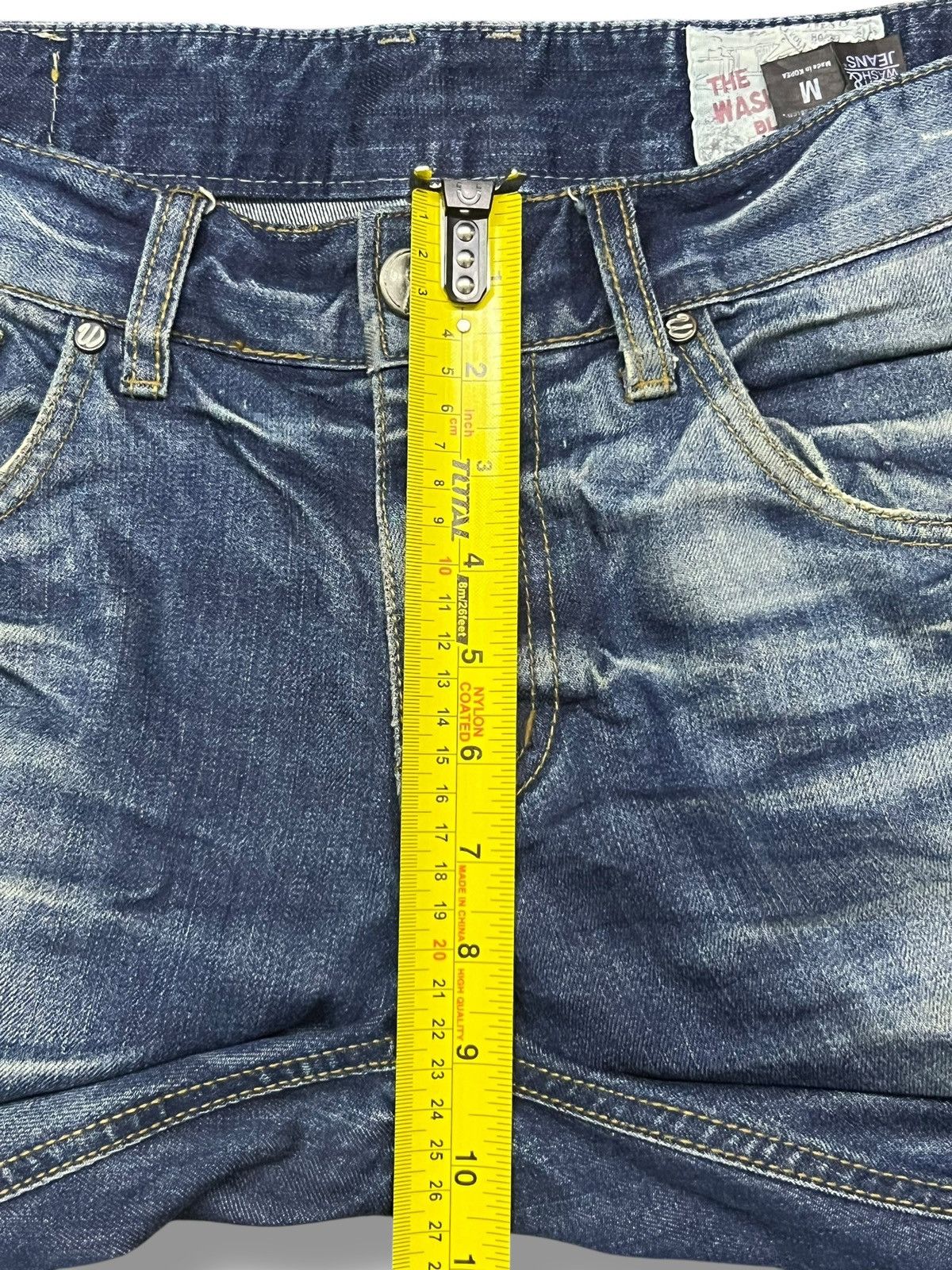 Japanese Brand Vintage The Wash & Wash Blue Denim - Mud Wash Jeans Size US 32 / EU 48 - 15 Thumbnail