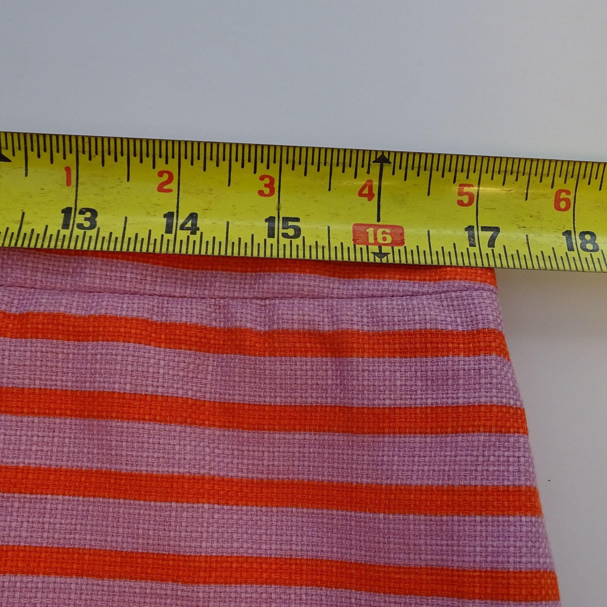 J.Crew J Crew The Pencil Skirt Women Size 12 Purple Orange Stripe Size 34" / US 12 / IT 48 - 8 Thumbnail