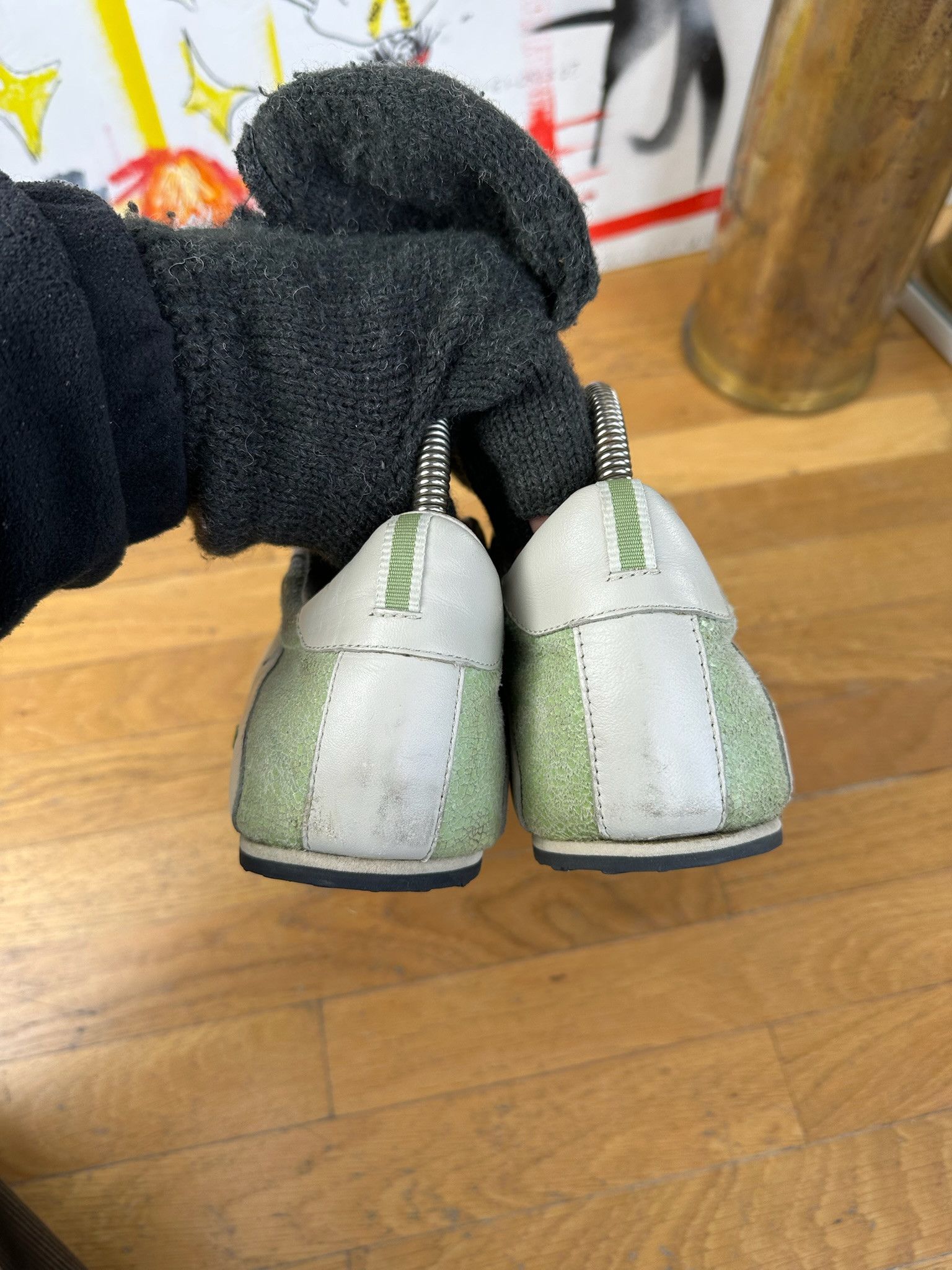 Diesel VINTAGE RARE DIESEL SNEAKERS 90s Y2K Size US 7 / IT 37 - 12 Thumbnail