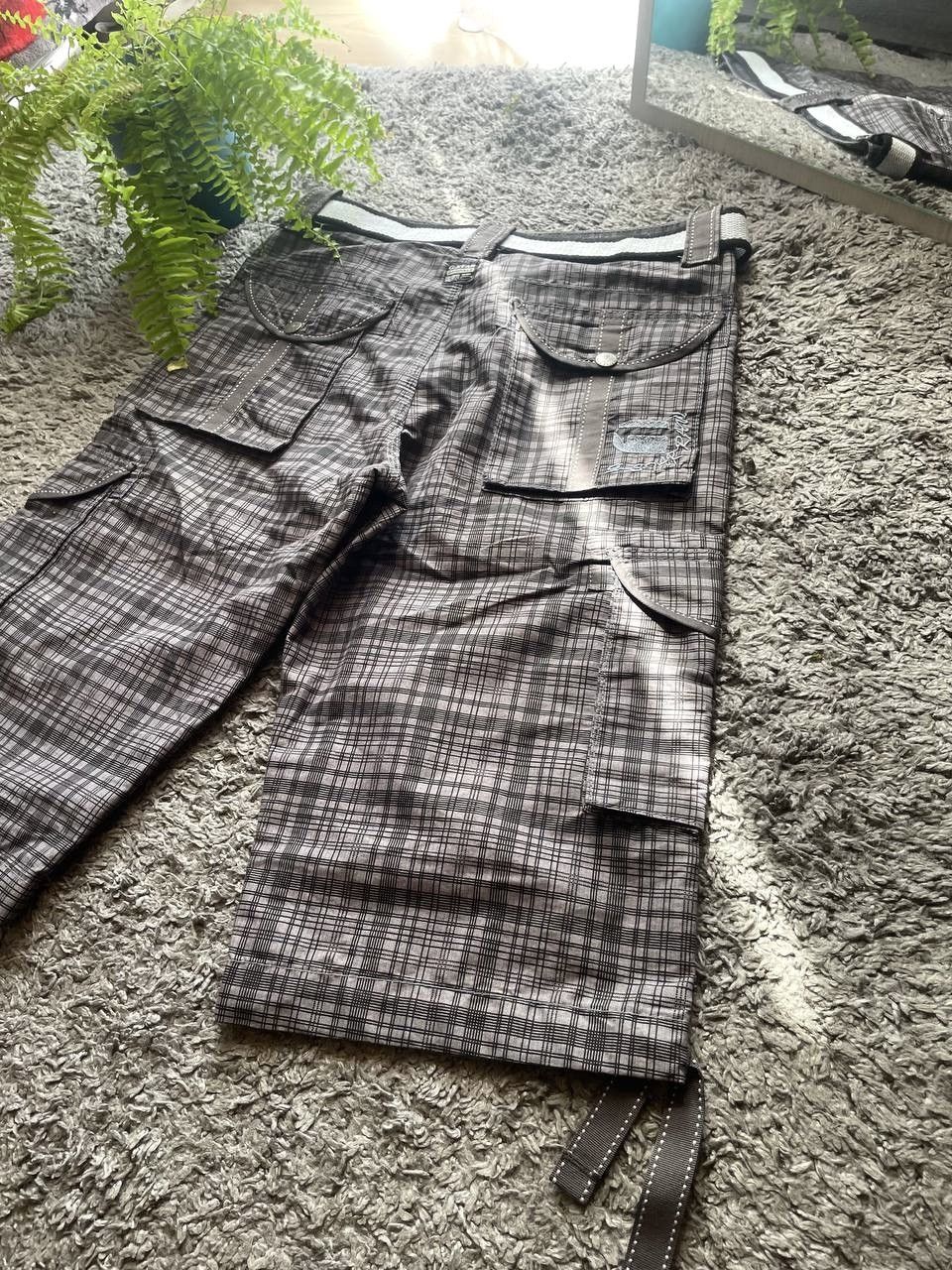 G-Star × Vintage G-Star Raw Shorts Streetwear Vintage Archive Logo Rare Y2k Size US 32 / EU 48 - 12 Thumbnail