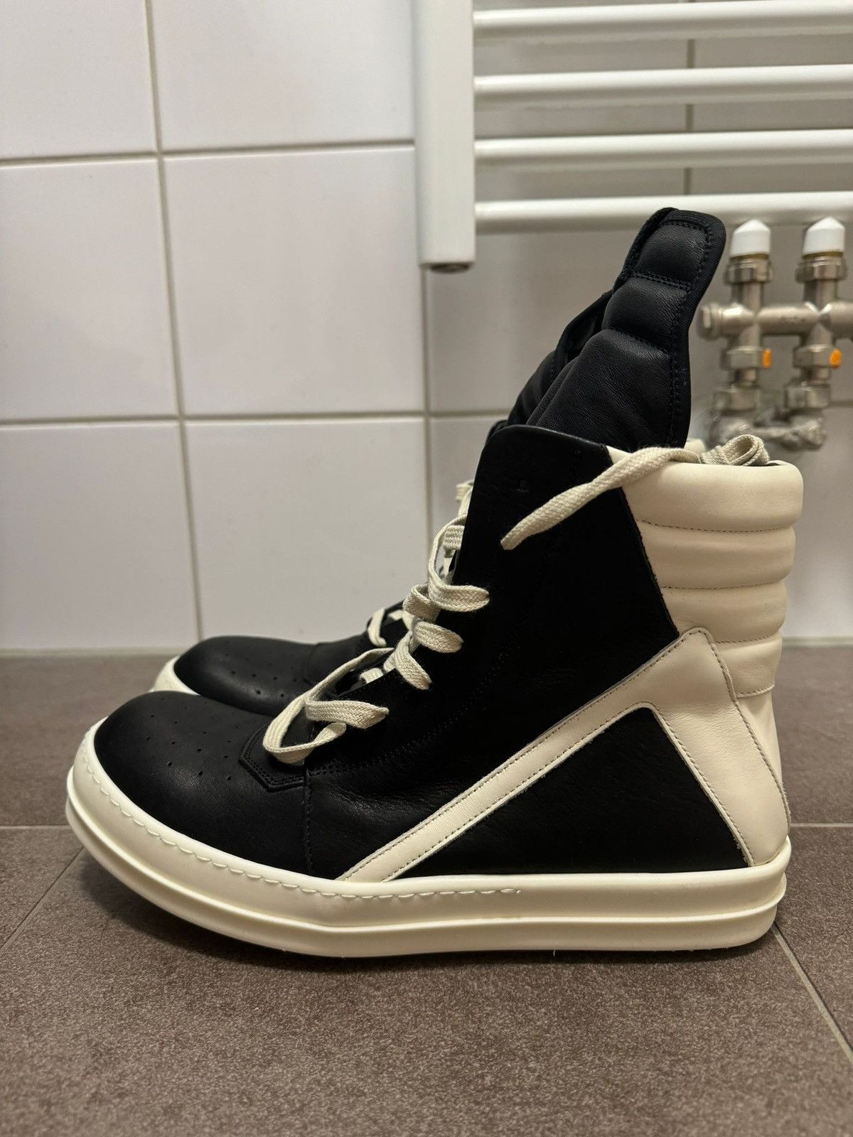 Rick Owens Rick Owens Mainline OG Geobaskets Sz.43 Size US 10 / EU 43 - 3 Thumbnail