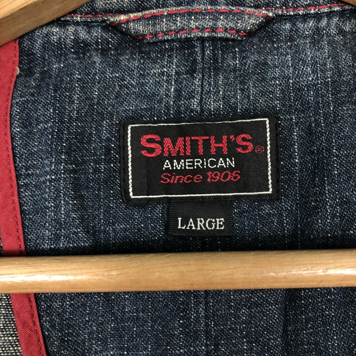 Japanese Brand 📌Vintage Chore Denim Jacket Smith's American Size US L / EU 52-54 / 3 - 18 Thumbnail