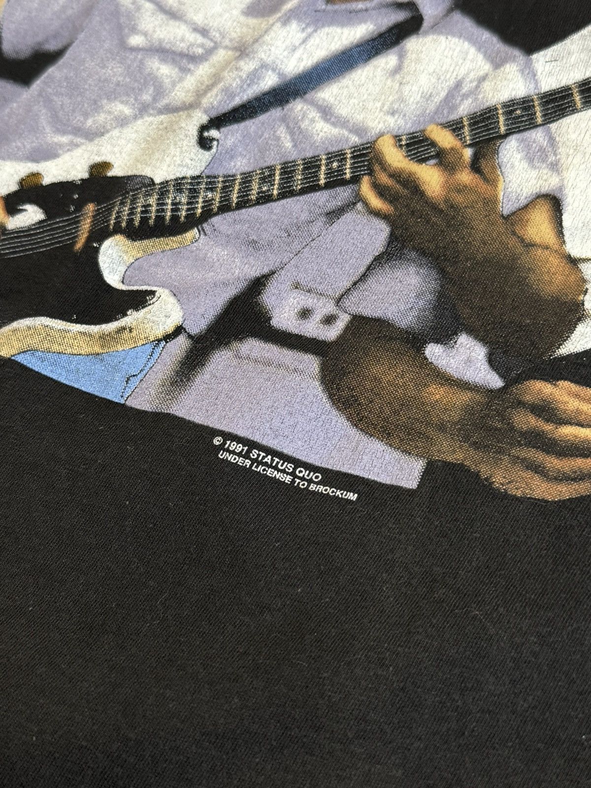 Band Tees 🔷Vintage Status Quo 1991 T-shirt🔷 Size US XL / EU 56 / 4 - 4 Thumbnail