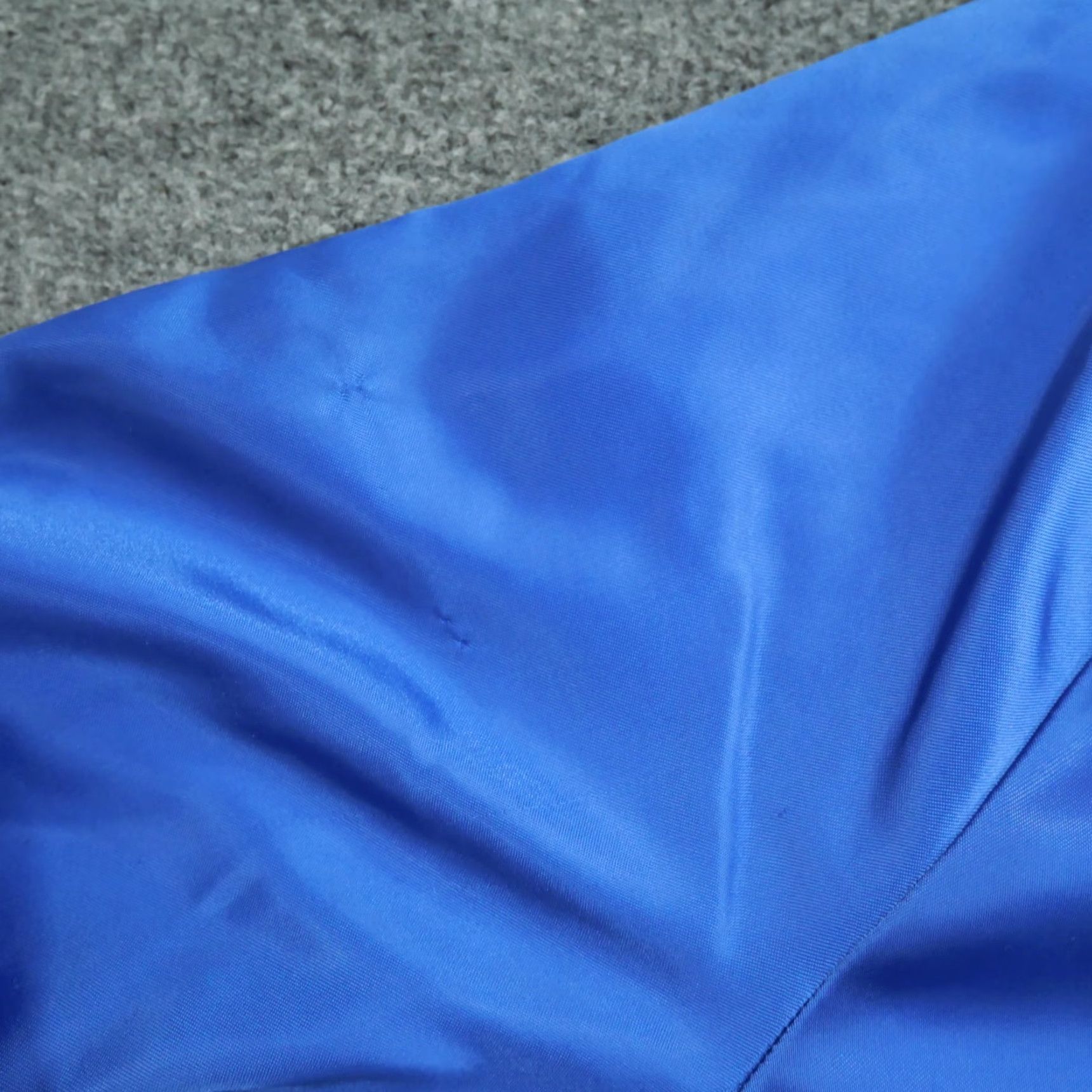 J Brand VINTAGE Soybean Jacket Mens L Blue Satin Proven Performance Bomber 80s Jacket Size US L / EU 52-54 / 3 - 5 Thumbnail