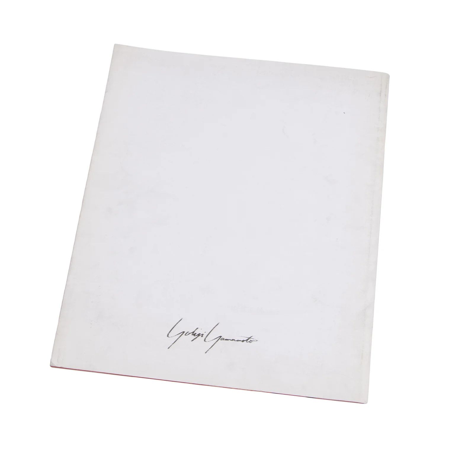 Yohji Yamamoto Yohji Yamamoto Spring Summer 1988 Visual Magazine Size ONE SIZE - 3 Thumbnail