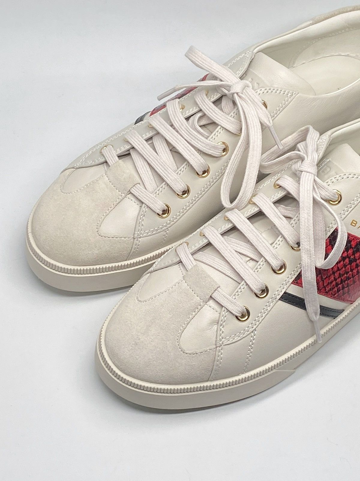Bally Bally Roller Embossed Low-Top Sneakers size 43/us size 10 Size US 10 / EU 43 - 4 Thumbnail