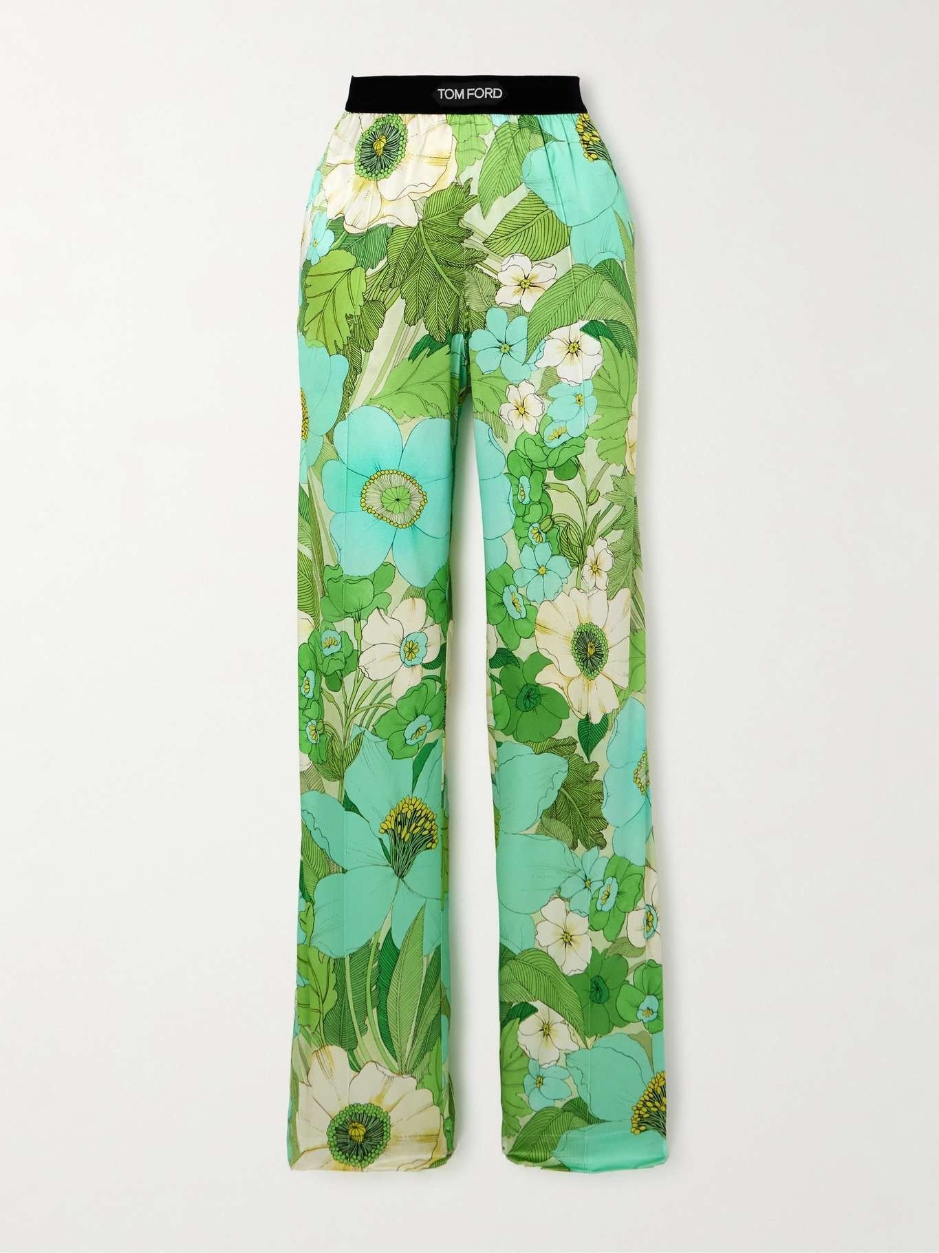 o1w1db10525 PAW397 Floral Print Pyjama Pant in Multicolor