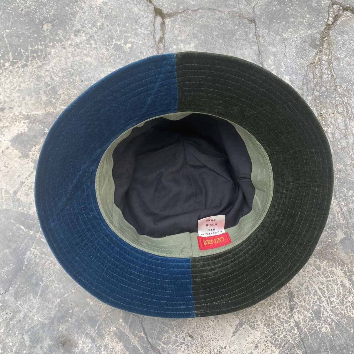 Kenzo 1990s KENZO Velvet Patchwork Bucket Hat Size ONE SIZE - 5 Thumbnail