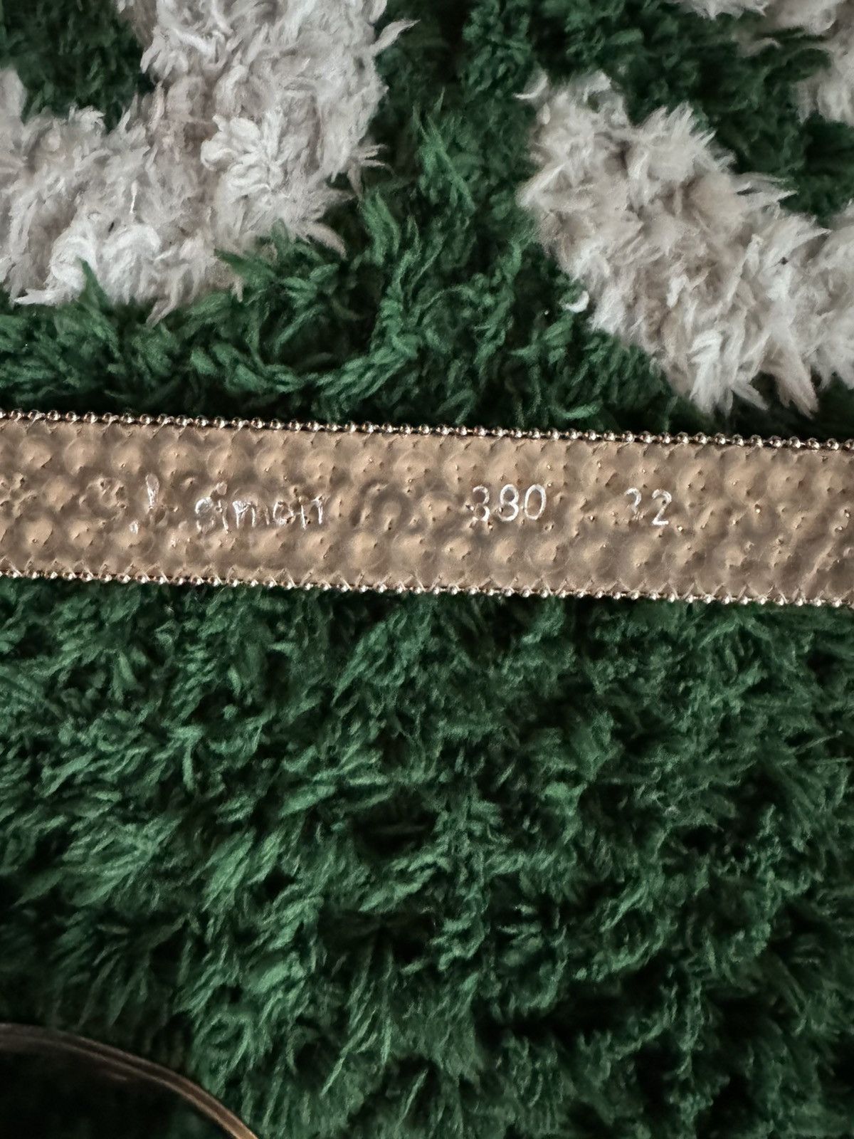 B.B Simon Purple Trojan Belt