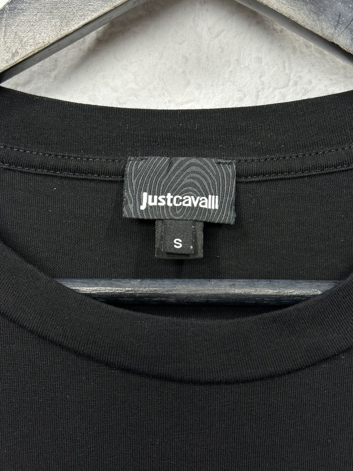 Just Cavalli Vintage Black Snakes 🐍 Just Cavalli Luxury T-shirt Size US S / EU 44-46 / 1 - 5 Thumbnail
