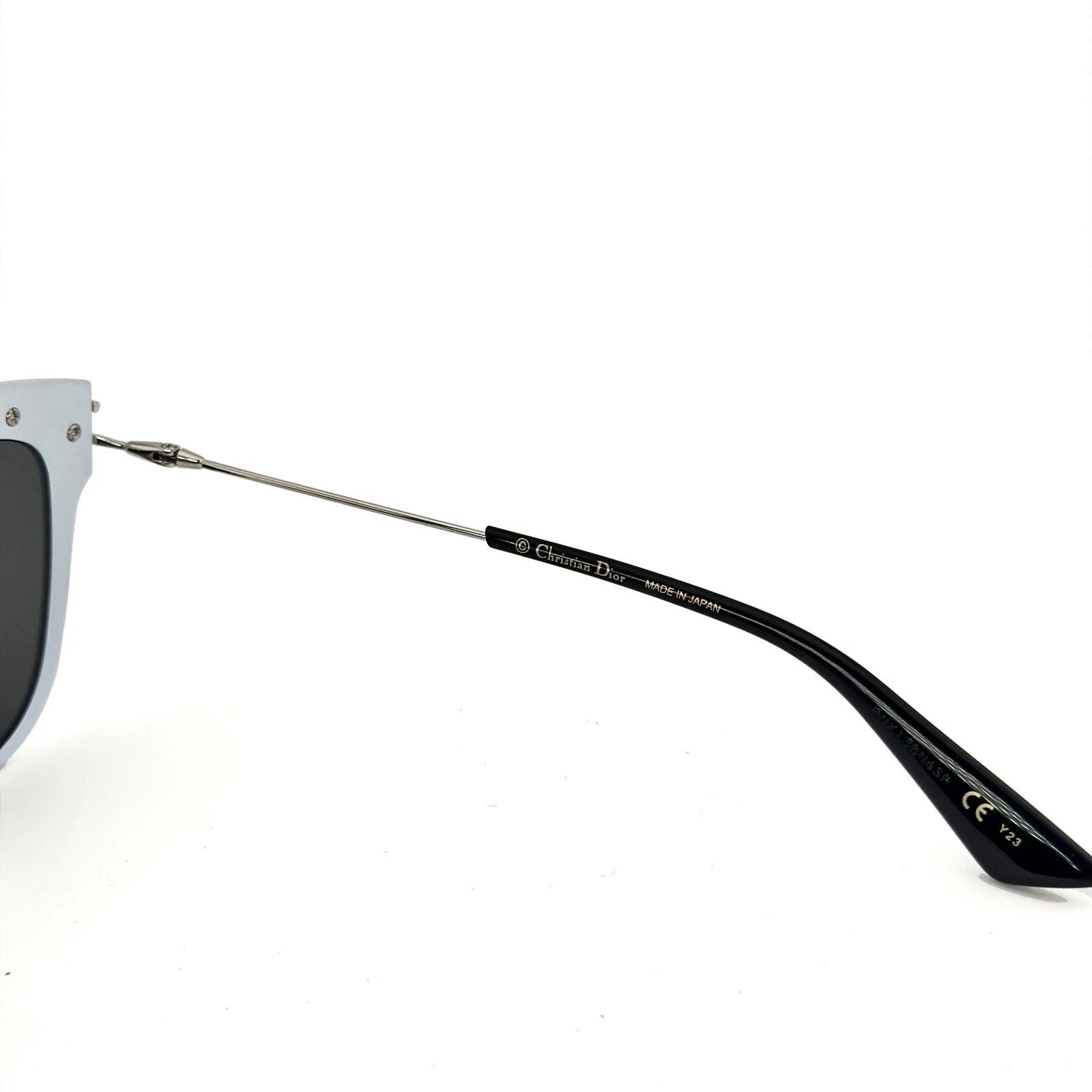 Christian Dior Monsieur CHRISTIAN DIOR SODIOR Silver Blue Metal Sunglasses So Dior Size ONE SIZE - 7 Thumbnail