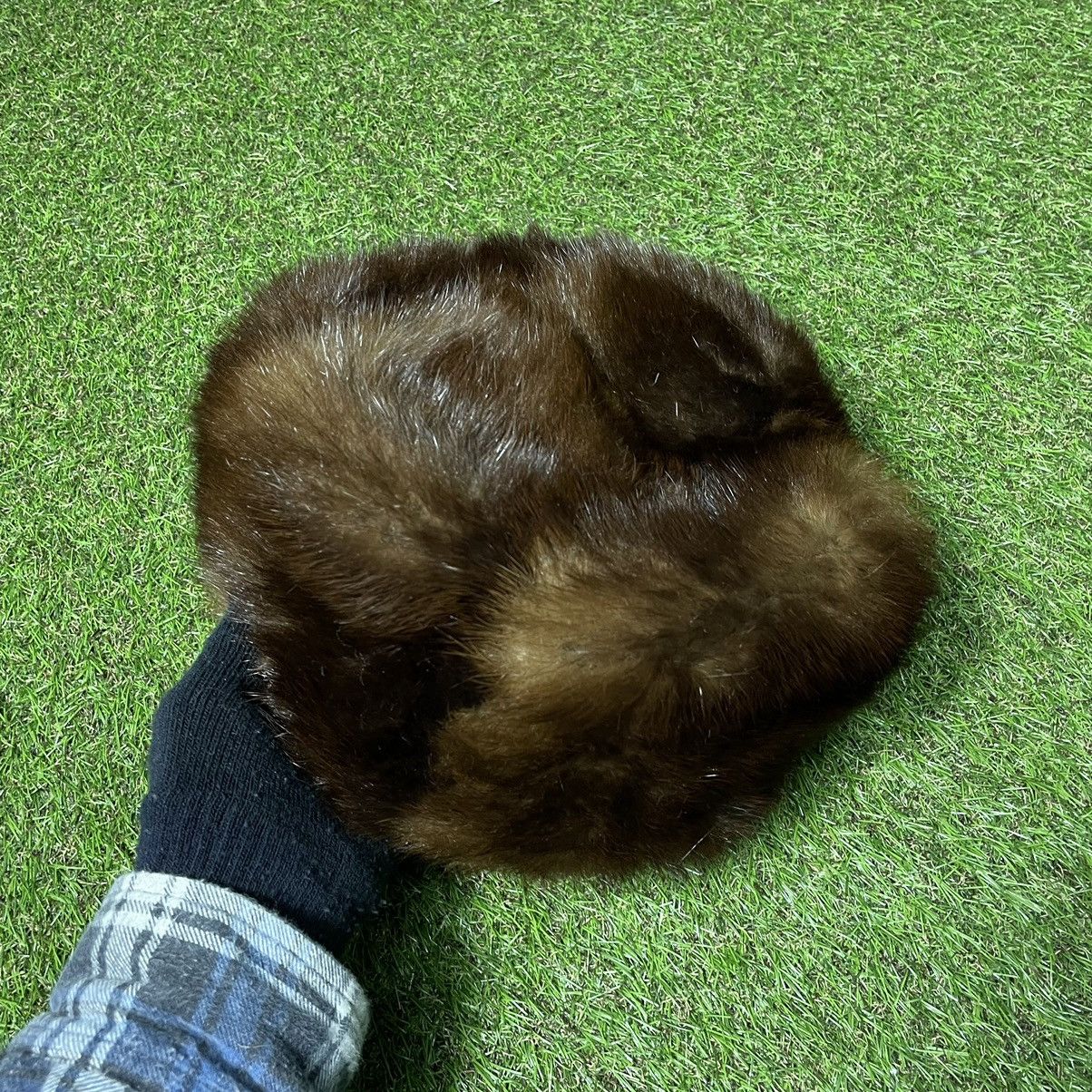 Vintage Vintage Y2K Fuzzy Alt Beanie Mohair Uzi Vert Grunge Logo OS Size ONE SIZE - 2 Thumbnail