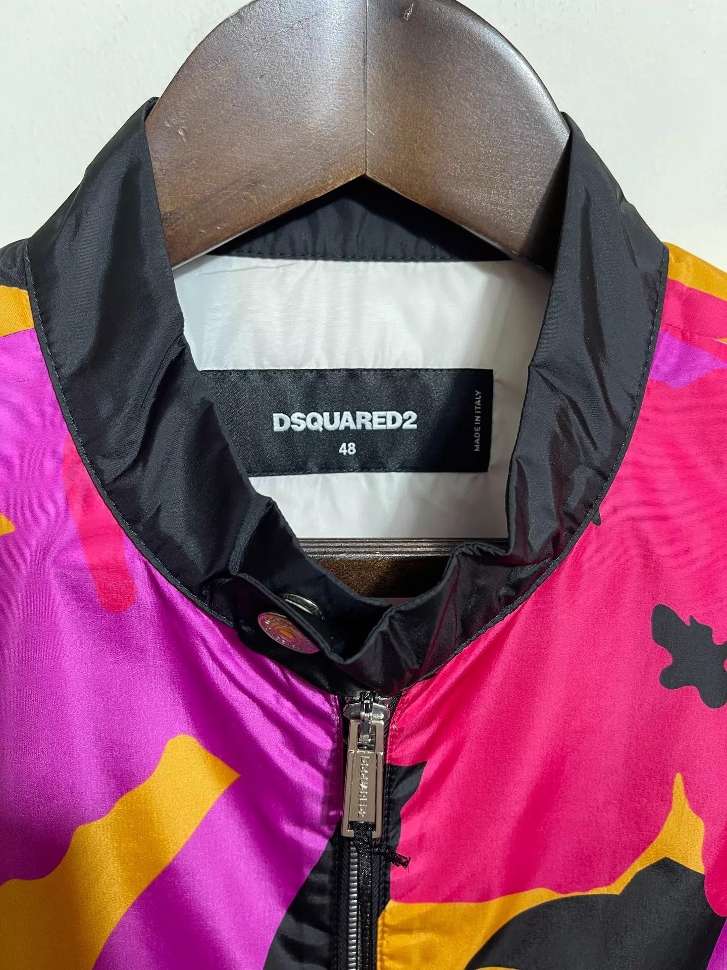Dsquared2 Multi Color Floral Print Light Jacket Size US XXS / EU 40 - 3 Thumbnail