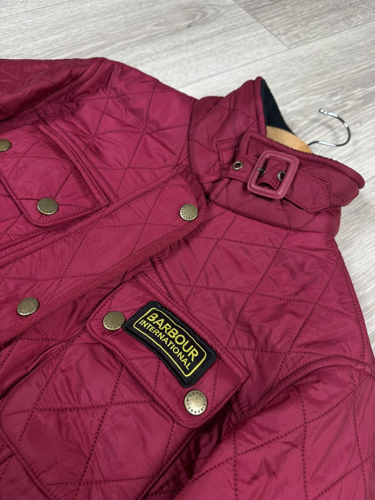 Barbour × Vintage Barbour INTERNATIONAL Polarquilt Quilted Jacket Preppy Style Size M / US 6-8 / IT 42-44 - 5 Thumbnail