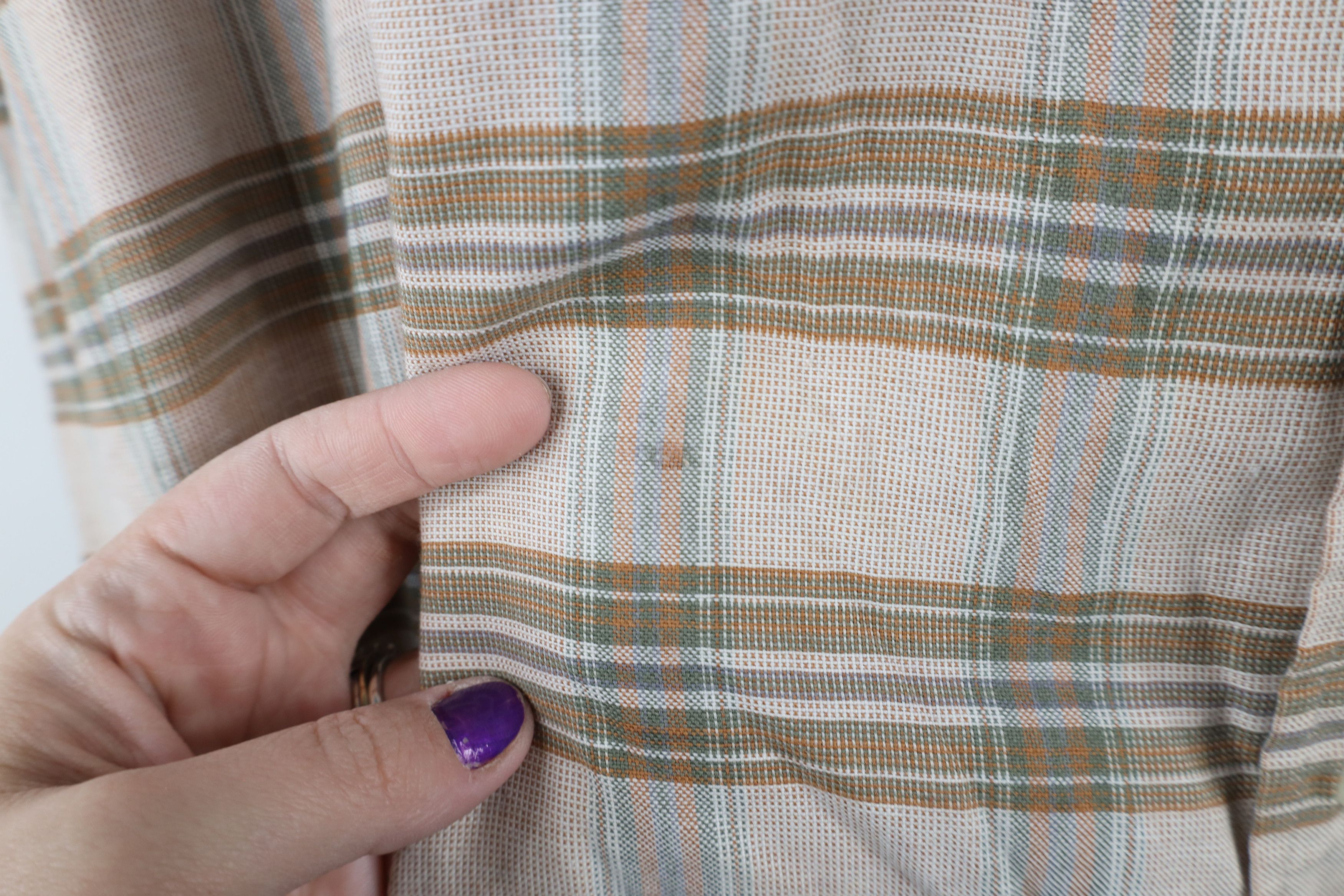 Big Mac Vintage 90s Big Mac Collared Work Button Shirt Plaid Size US L / EU 52-54 / 3 - 5 Thumbnail