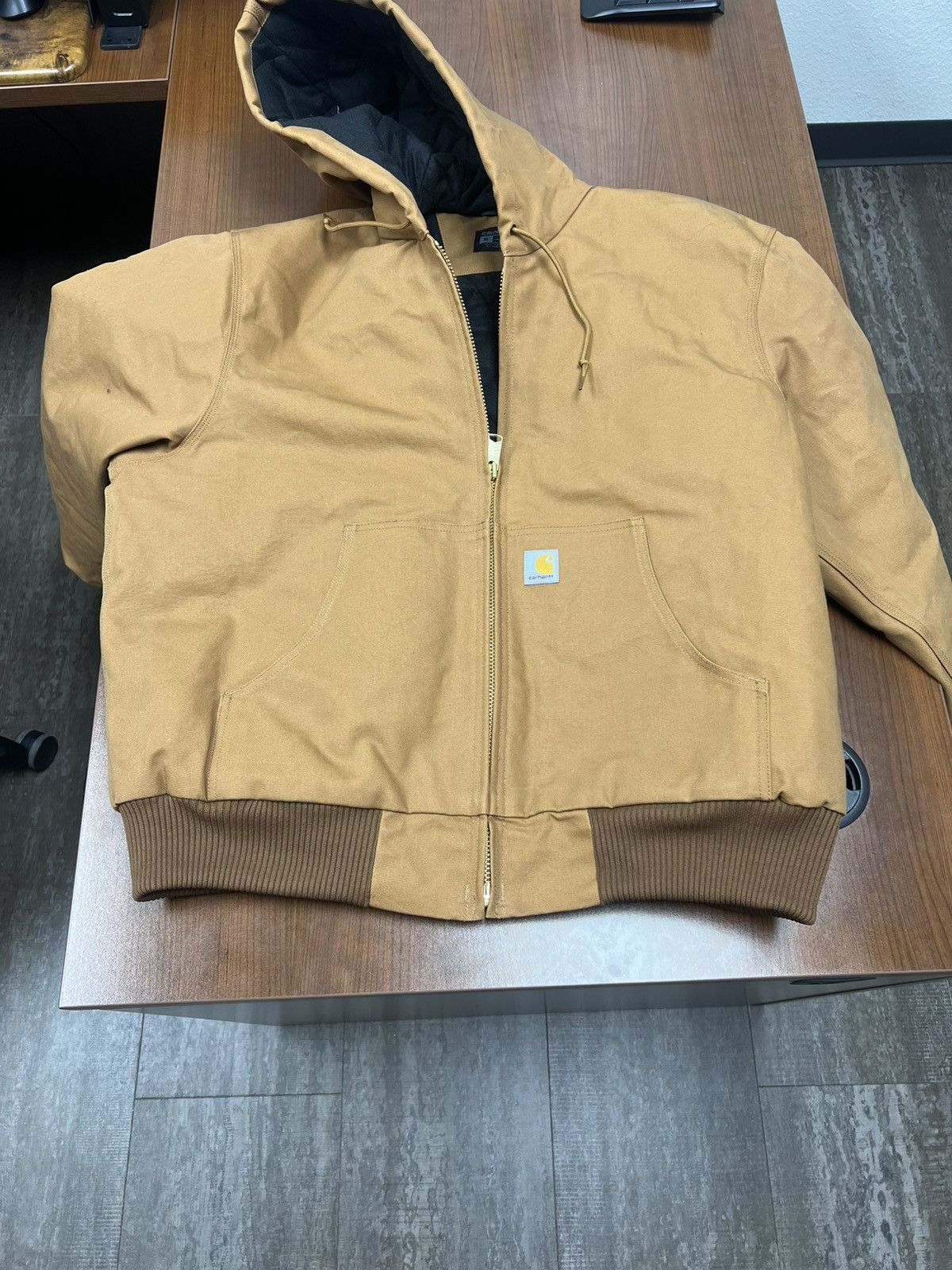 Carhartt Carhartt Men's Washed Duck Active Jacket Size US XL / EU 56 / 4 - 1 Thumbnail