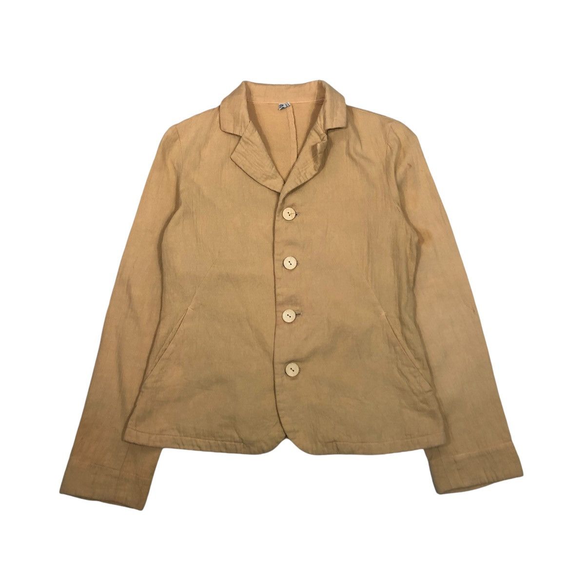 45rpm 🔥CROPPED CHORE BIKER BUTTON JACKET TRIANGLE CO. JAPAN Size US M / EU 48-50 / 2 - 1 Thumbnail