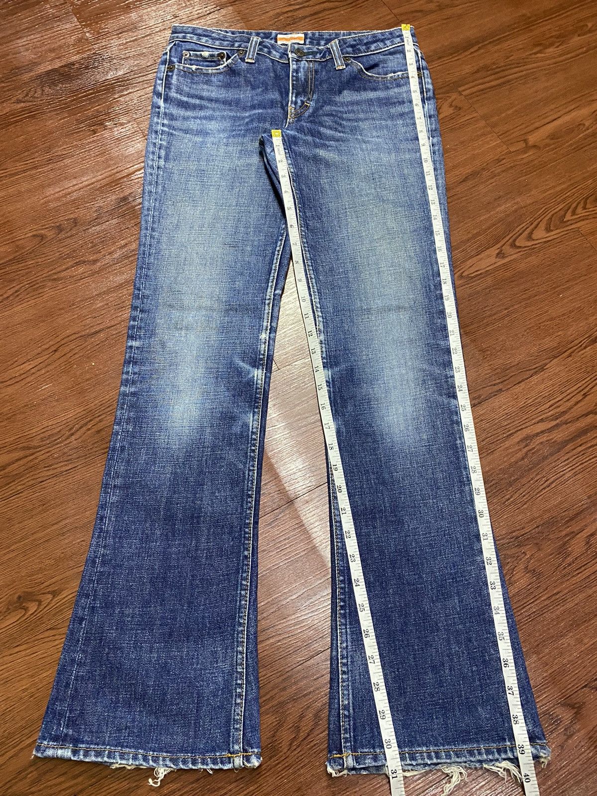 Japanese Brand Vintage Japanese Brands Sweet Camel Blue Wash Flare Jeans Size US 30 / EU 46 - 14 Thumbnail