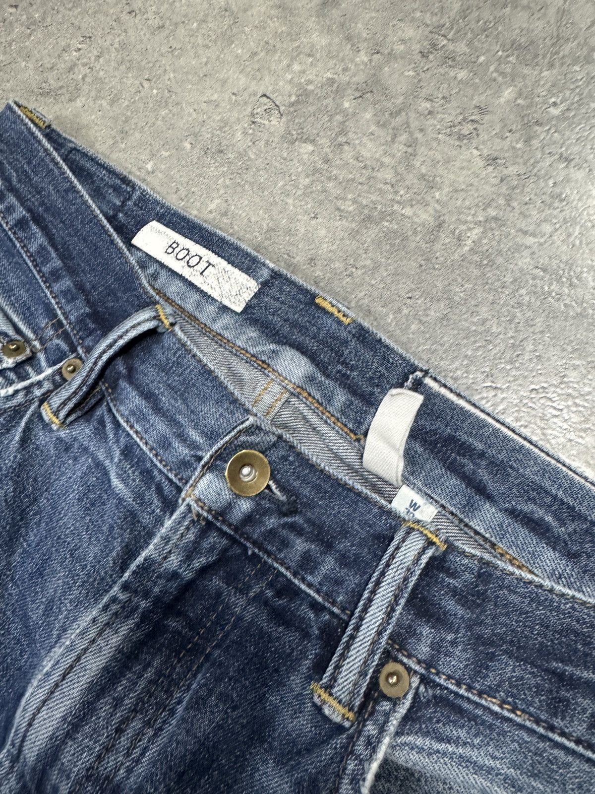 Acne Studios ᶠᵃⁿᶜʸᵍᵘʸ Vintage Baggy Washed Denim Jeans Wide leg Y2K Size US 32 / EU 48 - 4 Thumbnail