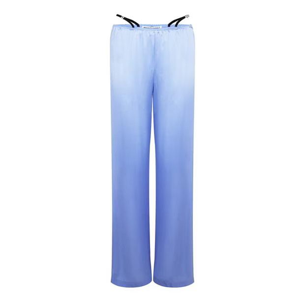 Alexander Wang o1g2r1mq0824 Cystal Embellished Trousers in Light Blue Size 29" - 1 Thumbnail