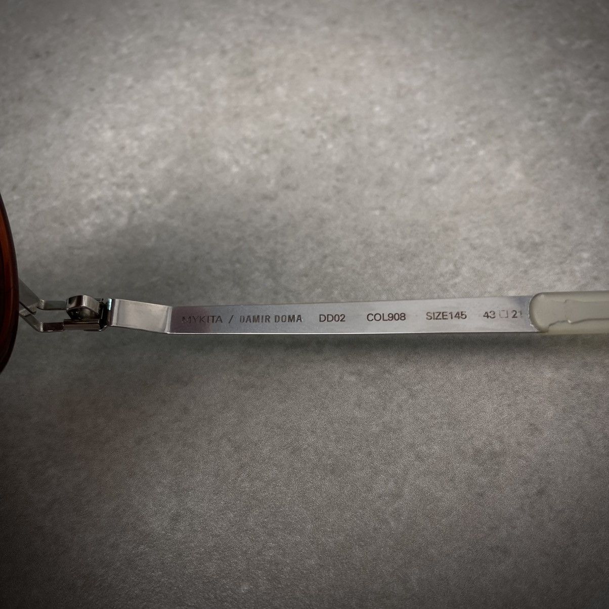 Damir Doma × Mykita Damir Doma X Mykita burgundy sunglasses Size ONE SIZE - 6 Thumbnail