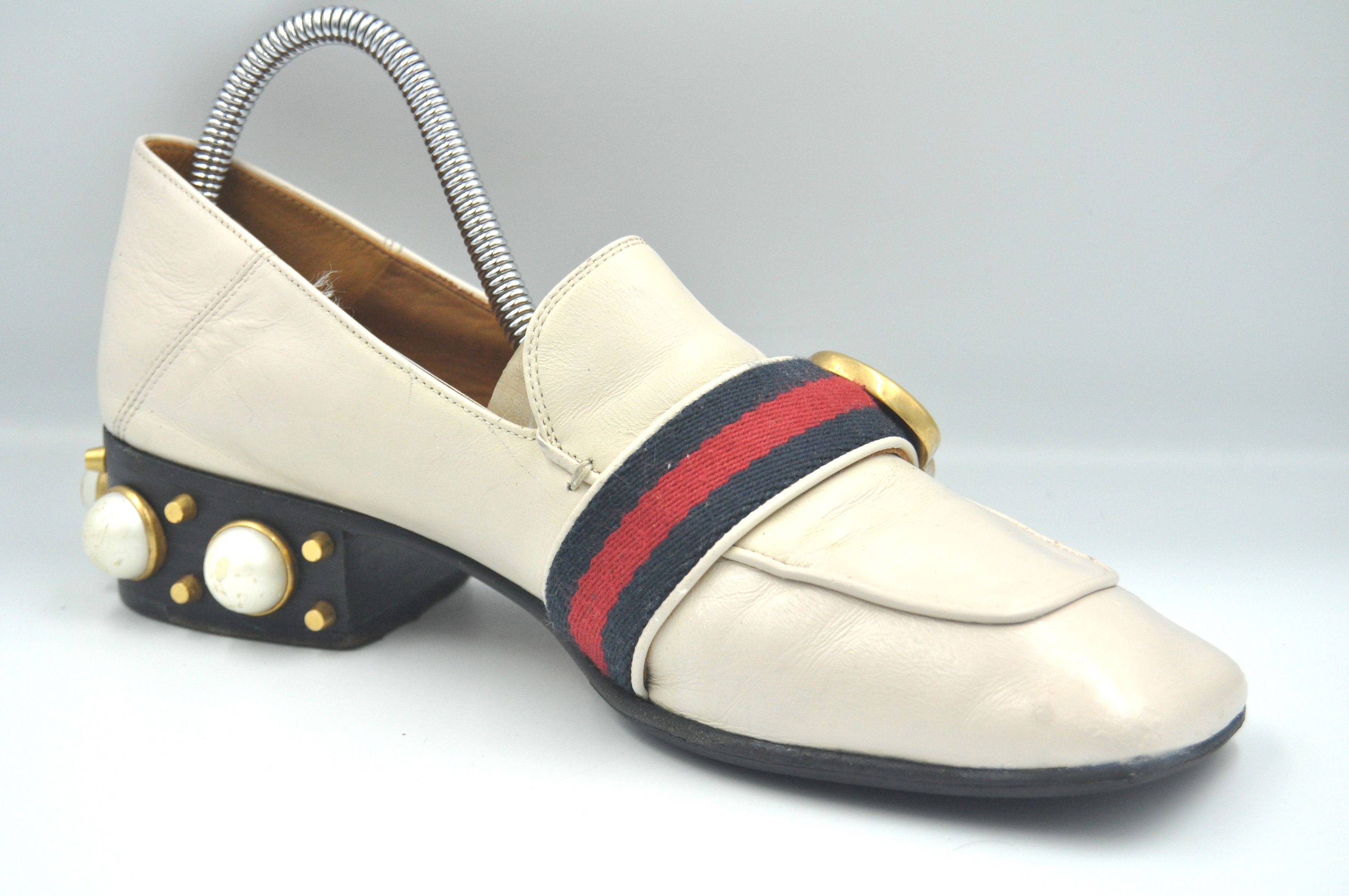 Gucci Gucci - Pre-Fall 2016 - Peyton Pearl Loafers Size US 6.5 / IT 36.5 - 19 Thumbnail