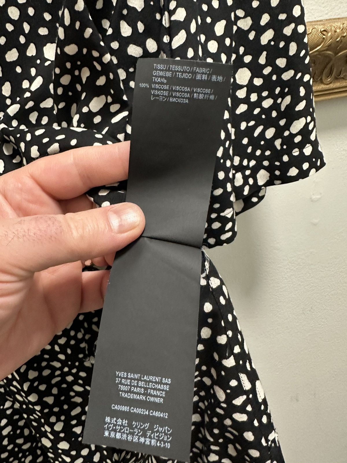Saint Laurent Paris Saint Laurent button up Size US S / EU 44-46 / 1 - 5 Thumbnail