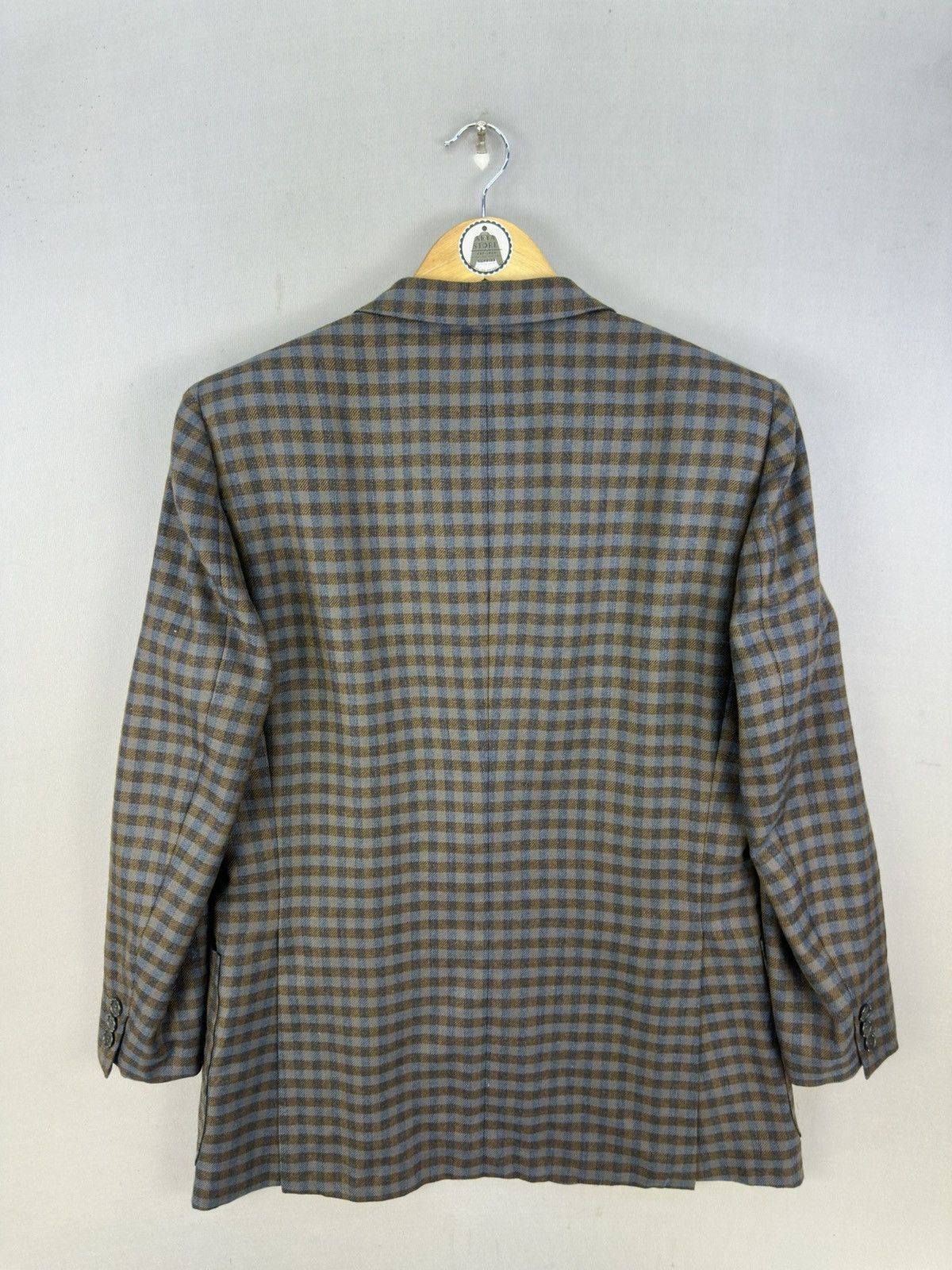 Nina Ricci Vintage Nina Ricci Paris Checkered Coat Jacket Size M / US 6-8 / IT 42-44 - 4 Thumbnail