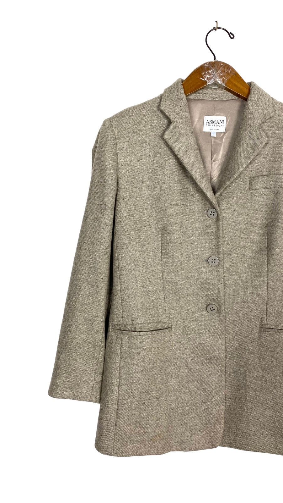Armani Rare‼️ Armani Collezioni Wool Coat Blazer Made in Italy Size M / US 6-8 / IT 42-44 - 2 Thumbnail