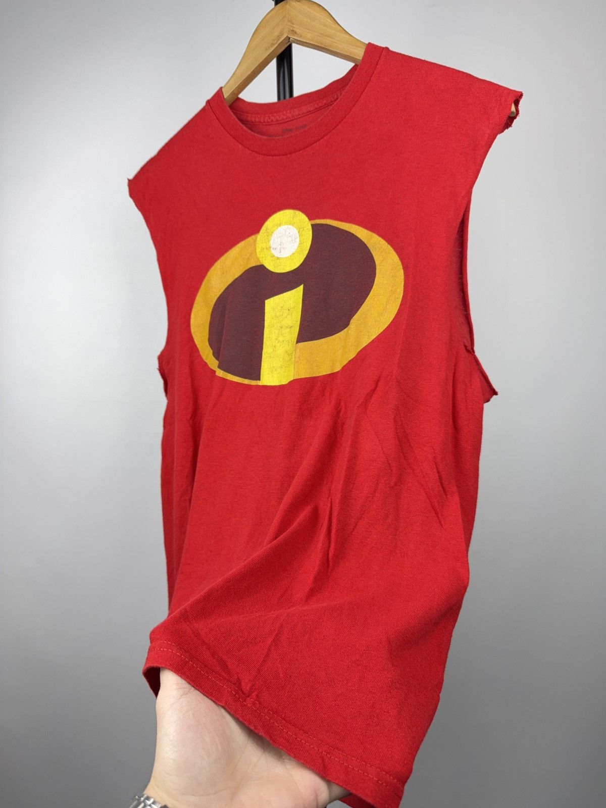 Disney Disney Pixar Incredibles Cutoff Tank Tee Custom Sleeveless Size US M / EU 48-50 / 2 - 3 Thumbnail