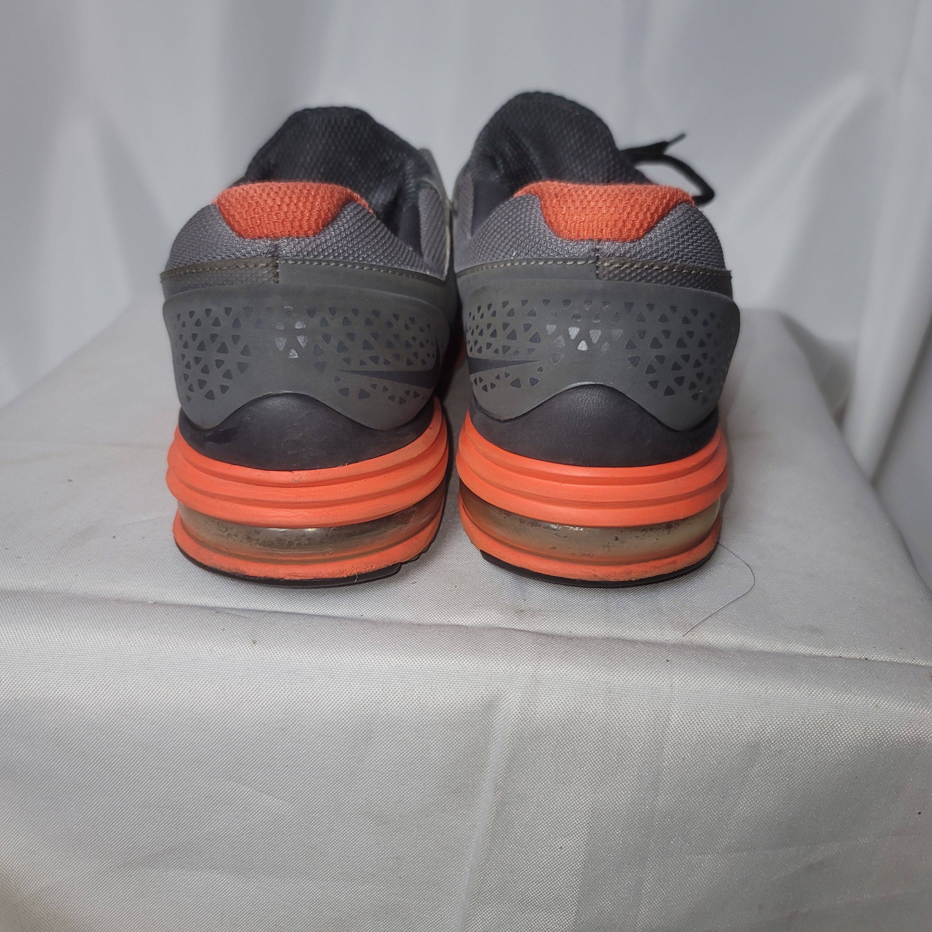 Nike Nike LunarMX+ 'Cool Grey Team Orange' Size US 9 / EU 42 - 6 Thumbnail