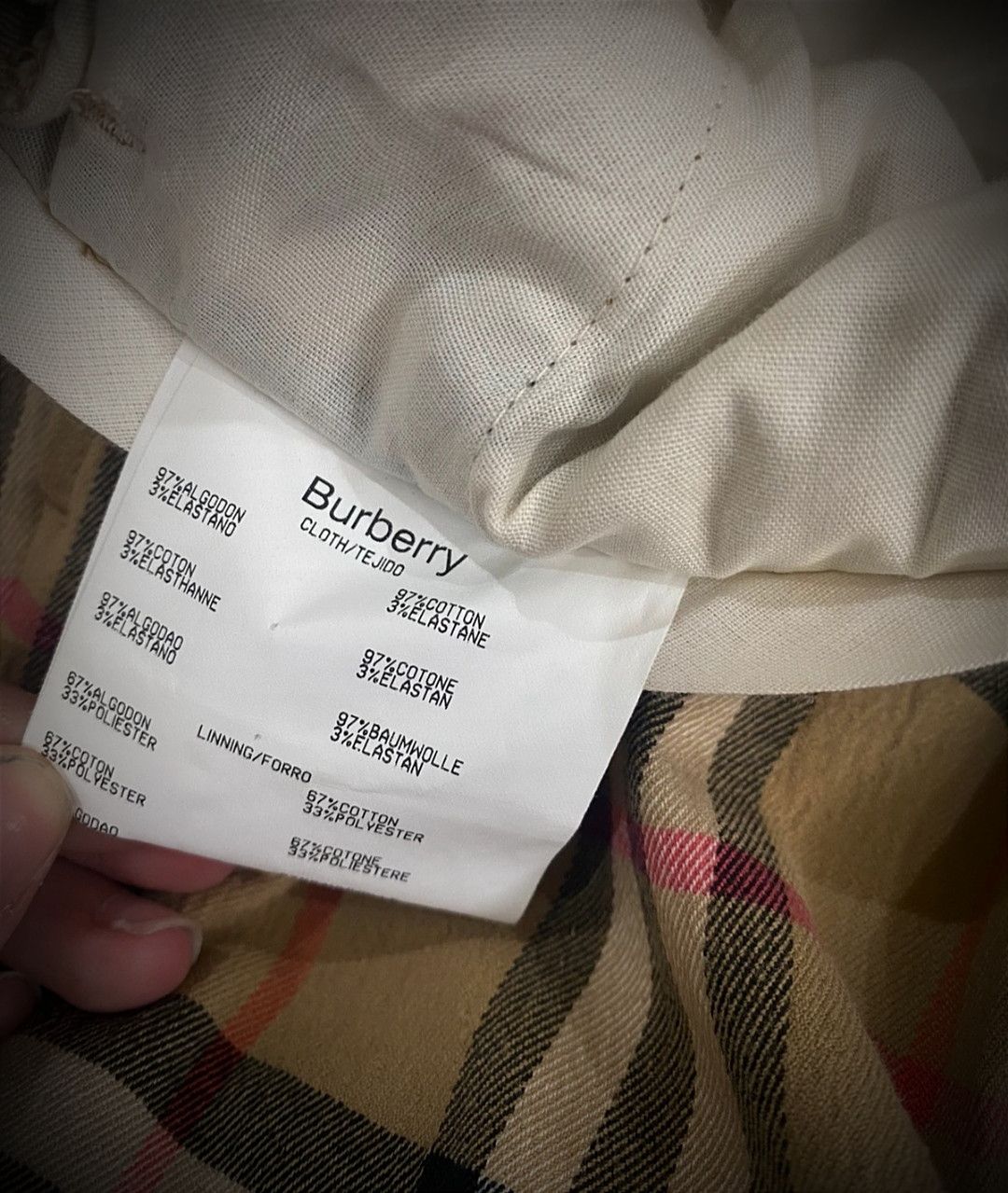 Burberry Burberry pants L/XL Size US 38 / EU 54 - 9 Thumbnail