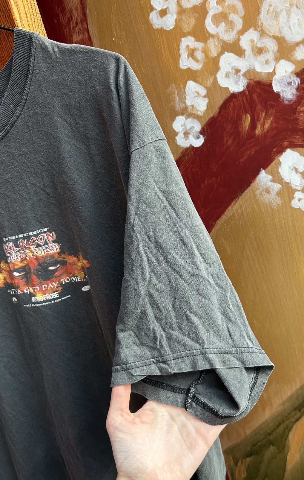 Vintage Vintage 1998 Star Trek Klingon Honor Squad Promo Game Tee Size US XL / EU 56 / 4 - 5 Thumbnail