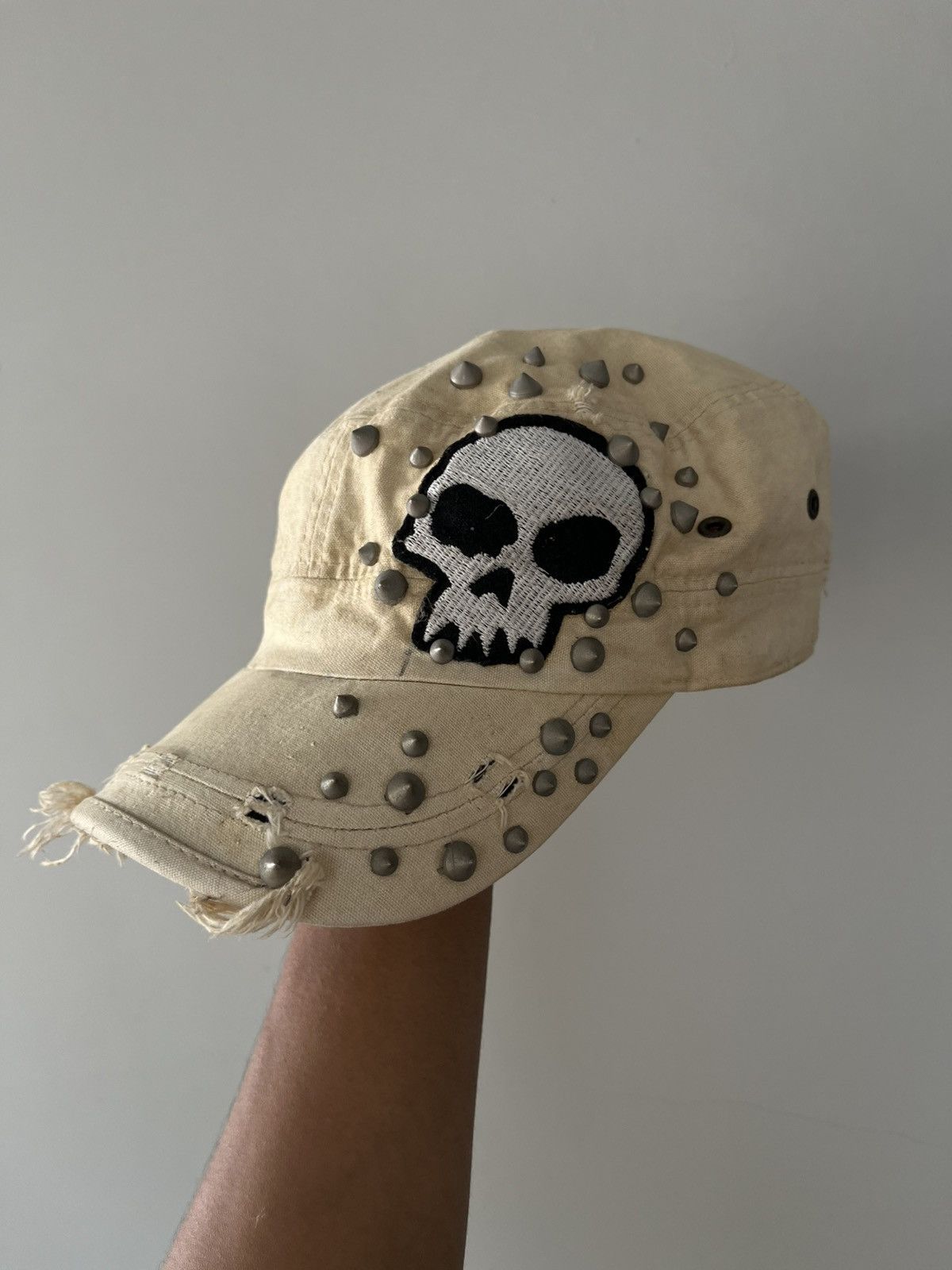 JAPANESE TNC HAT CAP STUDDED SKULL PUNK SEDITIONARIES VKEI