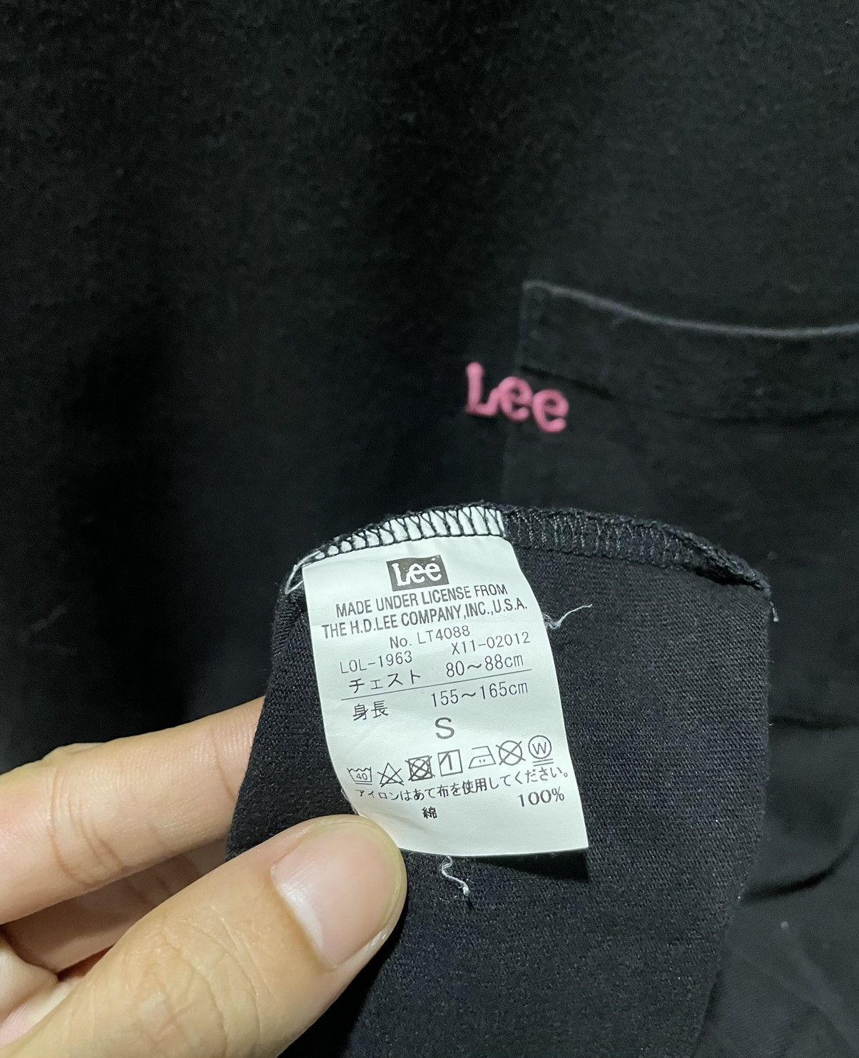 Lee × Vintage Vintage Y2K Lee Pocket Tee Size US S / EU 44-46 / 1 - 4 Thumbnail