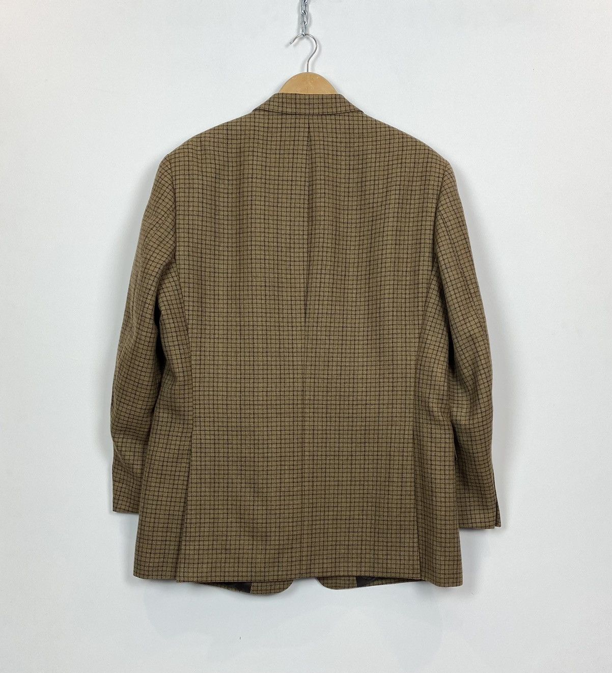 Burberry Vintage Burberrys Barrie-S Wool Jacket Blazer Mens Size 56 Size 54L - 13 Thumbnail