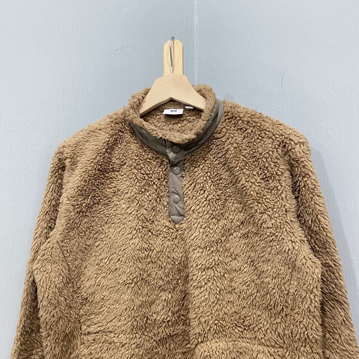 Uniqlo × White Mountaineering Uniqlo White Mountaineering Fleece Oversize Pullover Jacket Size US S / EU 44-46 / 1 - 3 Thumbnail