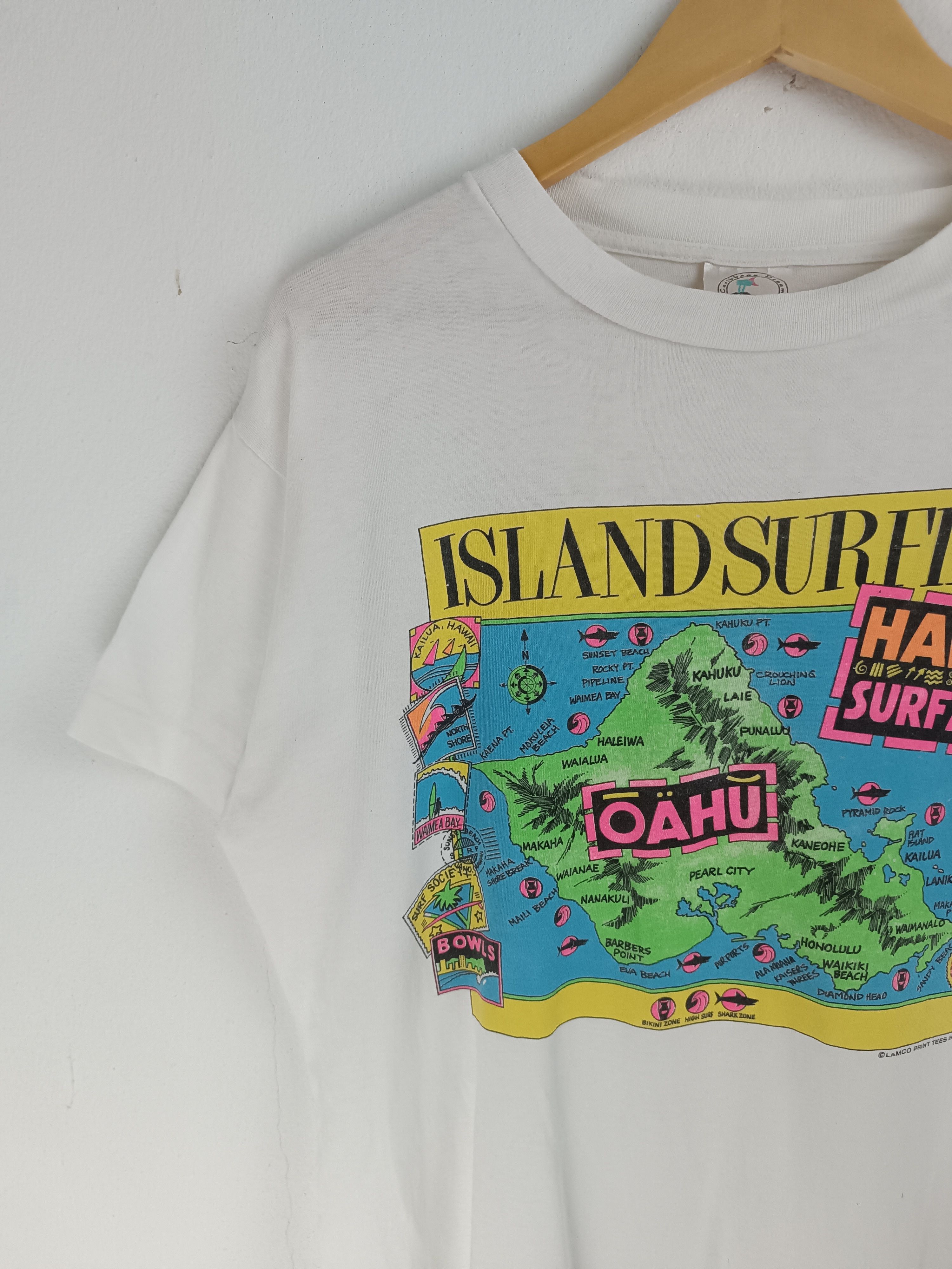 Other VINTAGE 90'S HAWAII ISLAND SURFING TEE SUN SURF QUIKSILVER Size US L / EU 52-54 / 3 - 5 Thumbnail