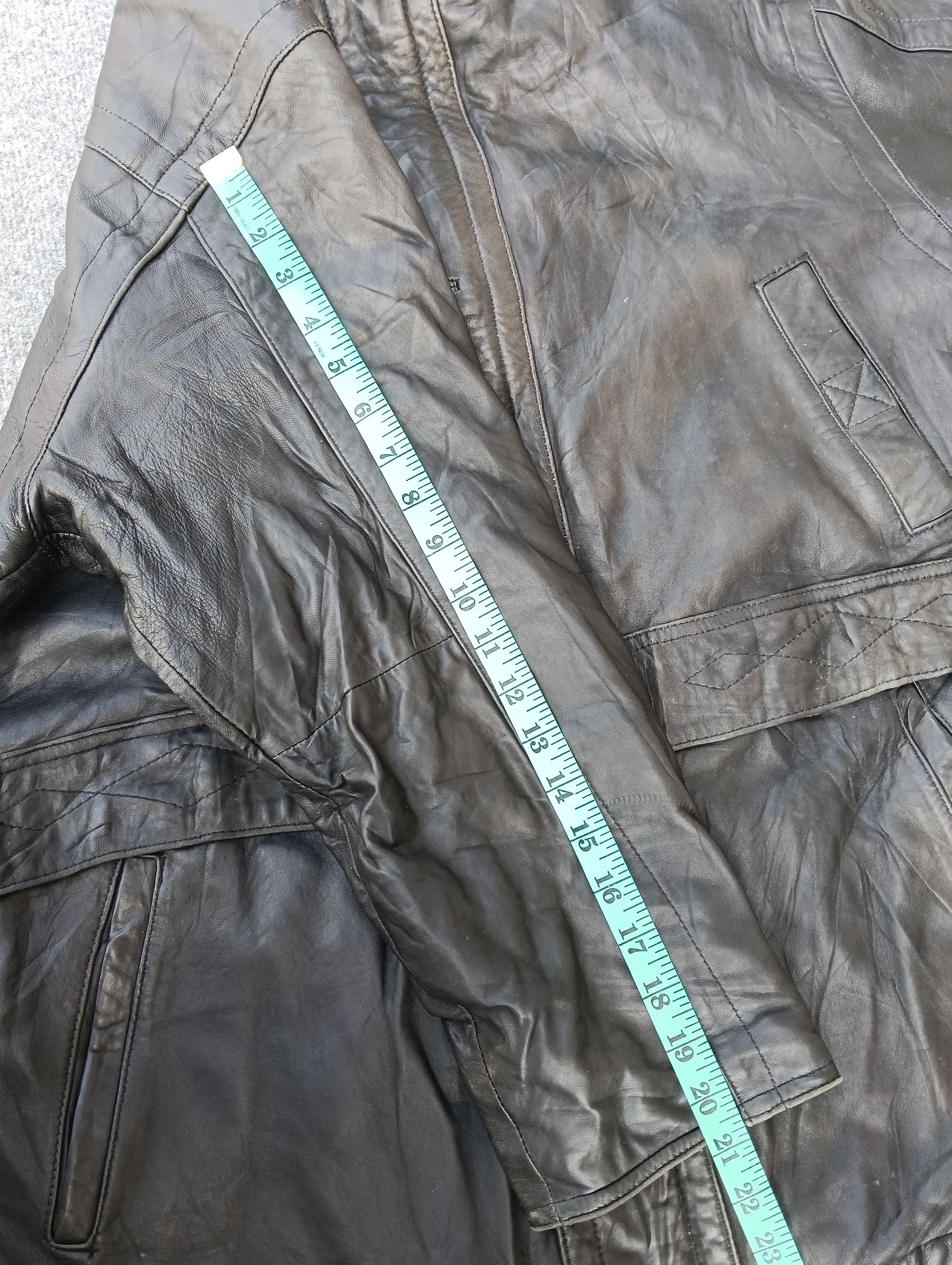 Leather Vintage Beer Blasts leather sheep jacket. Size US M / EU 48-50 / 2 - 9 Thumbnail